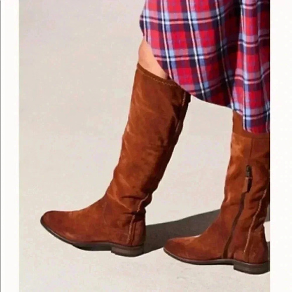 Free People Miz Mooz NYC Suede Boots - Picture 1 of 4